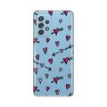 Silikonska futrola - maska print Skin za Samsung A525 Galaxy A52 4G/A526 Galaxy A52 5G/A528B Galaxy A52s 5G Heart Pattern.