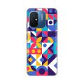 Silikonska futrola - maska print Skin za Xiaomi Redmi 12C Colorful Mosaic.