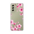 Silikonska futrola - maska print Skin za Samsung G990 Galaxy S21 FE Rose Flowers.