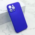 Futrola - maska Soft Silicone za iPhone 15 Pro Max (6.7) plava (MS).