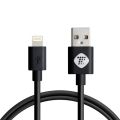 USB Data kabl Teracell Plus za iPhone lightning crni 1.2m.