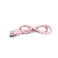 USB Data kabl Fashion micro USB pink 1m.