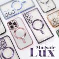 Futrola - maska Magsafe Lux za iPhone 15 Pro 6.1 plava.