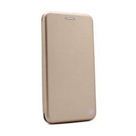 Futrola - maska Teracell Flip Cover za Xiaomi Poco X4 Pro 5G zlatna.