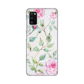 Silikonska futrola - maska print Skin Diamond za Samung A415F Galaxy A41 Roses Pattern.