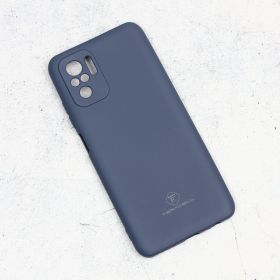 Futrola - maska Teracell Giulietta za Xiaomi Redmi Note 10/Redmi Note 10S mat tamno plava.