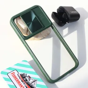 Futrola - maska CamShield za Samsung A346 Galaxy A34 5G 5G zelena.
