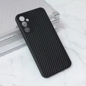 Futrola - maska Carbon fiber za Samsung A346 Galaxy A34 5G 5G crna.