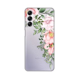 Silikonska futrola - maska print Skin za Samsung A145R Galaxy A14 4G Gentle Rose Pattern.