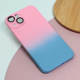 Futrola - maska Rainbow Spring za iPhone 14 6.1 roze plava.