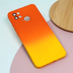 Futrola - maska Rainbow Spring za Xiaomi Redmi 10C narandzasto zuta.