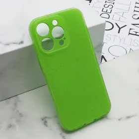 Futrola - maska GLOW SHINING za iPhone 14 Pro (6.1) zelena (MS).