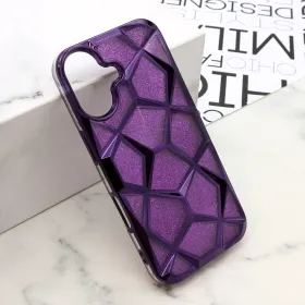 Futrola - maska LUXORY za iPhone 16 (6.1) ljubicasta (MS).