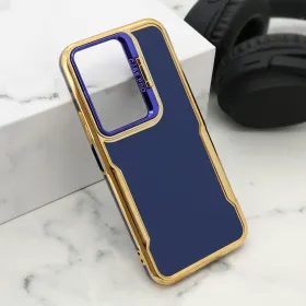 Futrola - maska GOLD LUXE za Huawei Honor 200 Lite plava (MS).