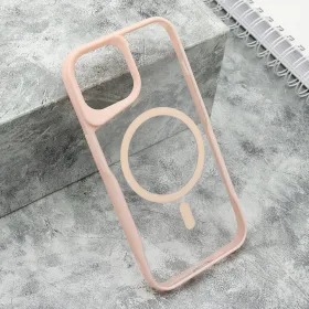 Futrola - maska GRIP GUARD MagSafe za iPhone 15 (6.1) roze (MS).
