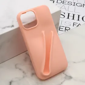 Futrola - maska LIPSTICK za iPhone 13 (6.1) roze (MS).