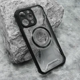 Futrola - maska LENS MAGSAFE za iPhone 15 Pro Max (6.7) crna (MS).