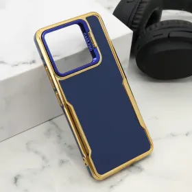 Futrola - maska GOLD LUXE za Xiaomi Redmi Note 13 4G plava (MS).