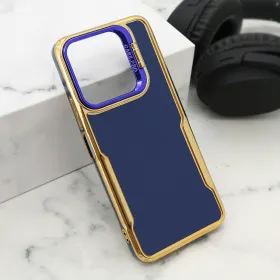 Futrola - maska GOLD LUXE za Xiaomi Redmi 13 4G plava (MS).
