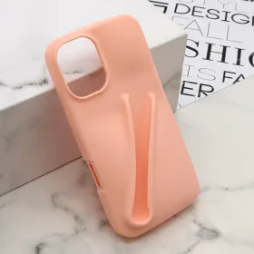 Futrola - maska LIPSTICK za iPhone 16 (6.1) roze (MS).