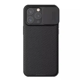 Futrola - maska Nillkin Cam Shield Pro za iPhone 15 Pro (6.1) crna (MS).