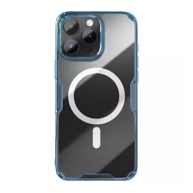 Futrola - maska NILLKIN Nature Pro Magnetic za iPhone 16 Pro (6.3) plava (MS).