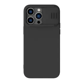 Futrola - maska Nillkin Cam Shield Silky za iPhone 14 Pro Max (6.7) crna (MS).