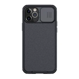 Futrola - maska Nillkin Cam Shield Pro za iPhone 12/12 Pro (6.1) crna (MS).