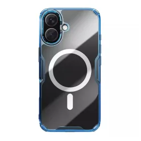 Futrola - maska NILLKIN Nature Pro Magnetic za iPhone 16 (6.1) plava (MS).