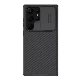 Futrola - maska Nillkin Cam Shield Pro za Samsung Galaxy S23 Ultra crna (MS).
