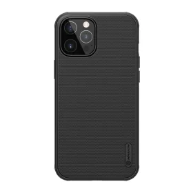 Futrola - maska NILLKIN Super Frost Pro za iPhone 12 Pro Max (6.7) crna (MS).