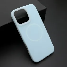 Futrola - maska PASTEL COLOR MagSafe za iPhone 16 Pro Max (6.9) plava (MS).