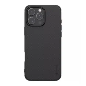 Futrola - maska NILLKIN Super Frost PRO za iPhone 16 Pro Max (6.9) crna (MS).