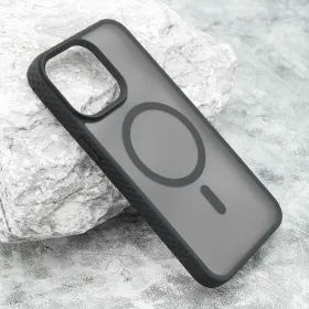 Futrola - maska RUGGED MagSafe za iPhone 15 Pro Max (6.7) crna (MS).