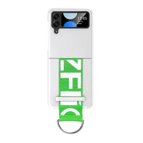 Futrola - maska RING WRAP za Samsung F721B Samsung F721 Galaxy Z Flip 4 bela (MS).