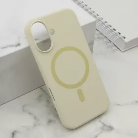 Futrola - maska PURE MagSafe za iPhone 16 (6.1) zuta (MS).