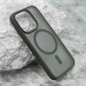 Futrola - maska RUGGED MagSafe za iPhone 15 Pro (6.1) tamno zelena (MS).