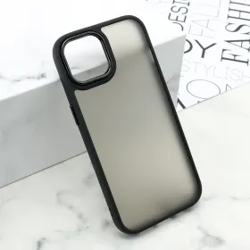 Futrola - maska SHINING CAMERA za iPhone 15 (6.1) crna (MS).