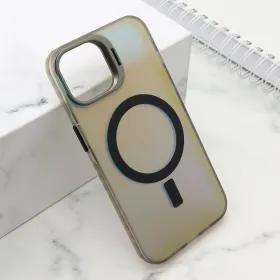 Futrola - maska SHINE MagSafe za iPhone 14 (6.1) siva (MS).