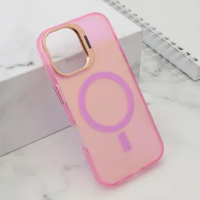 Futrola - maska SHINE MagSafe za iPhone 16 (6.1) roze (MS).