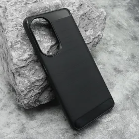Silikonska futrola - maska BRUSHED za Huawei Nova 11i crna (MS).