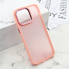 Futrola - maska SHINING CAMERA za iPhone 15 Pro Max (6.7) roze (MS).