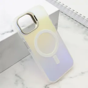 Futrola - maska SHINE MagSafe za iPhone 15 (6.1) bela (MS).