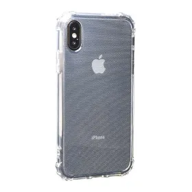 Silikonska futrola - maska CRASHPROOF za iPhone X/XS providna (MS).