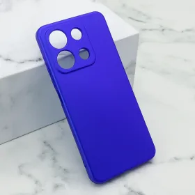 Futrola - maska Soft Silicone za Xiaomi Redmi Note 13 4G plava (MS).