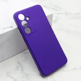 Futrola - maska Soft Silicone za Samsung S721B Galaxy S24 FE ljubicasta (MS).