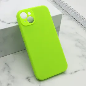 Futrola - maska SUMMER COLOR za iPhone 15 Plus (6.7) zelena (MS).
