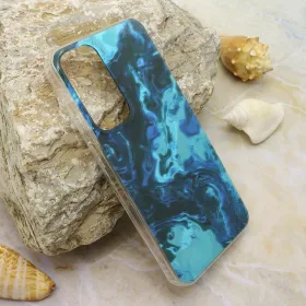 Futrola - maska SUMMER VIBES za Samsung A356B Galaxy A35 5G plava (MS).