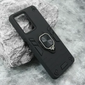 Futrola - maska Square ring za Xiaomi Redmi Note 12 Pro 5G crna (MS).