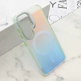 Futrola - maska SUNSET MagSafe za Samsung S911B Galaxy S23 5G zelena (MS).